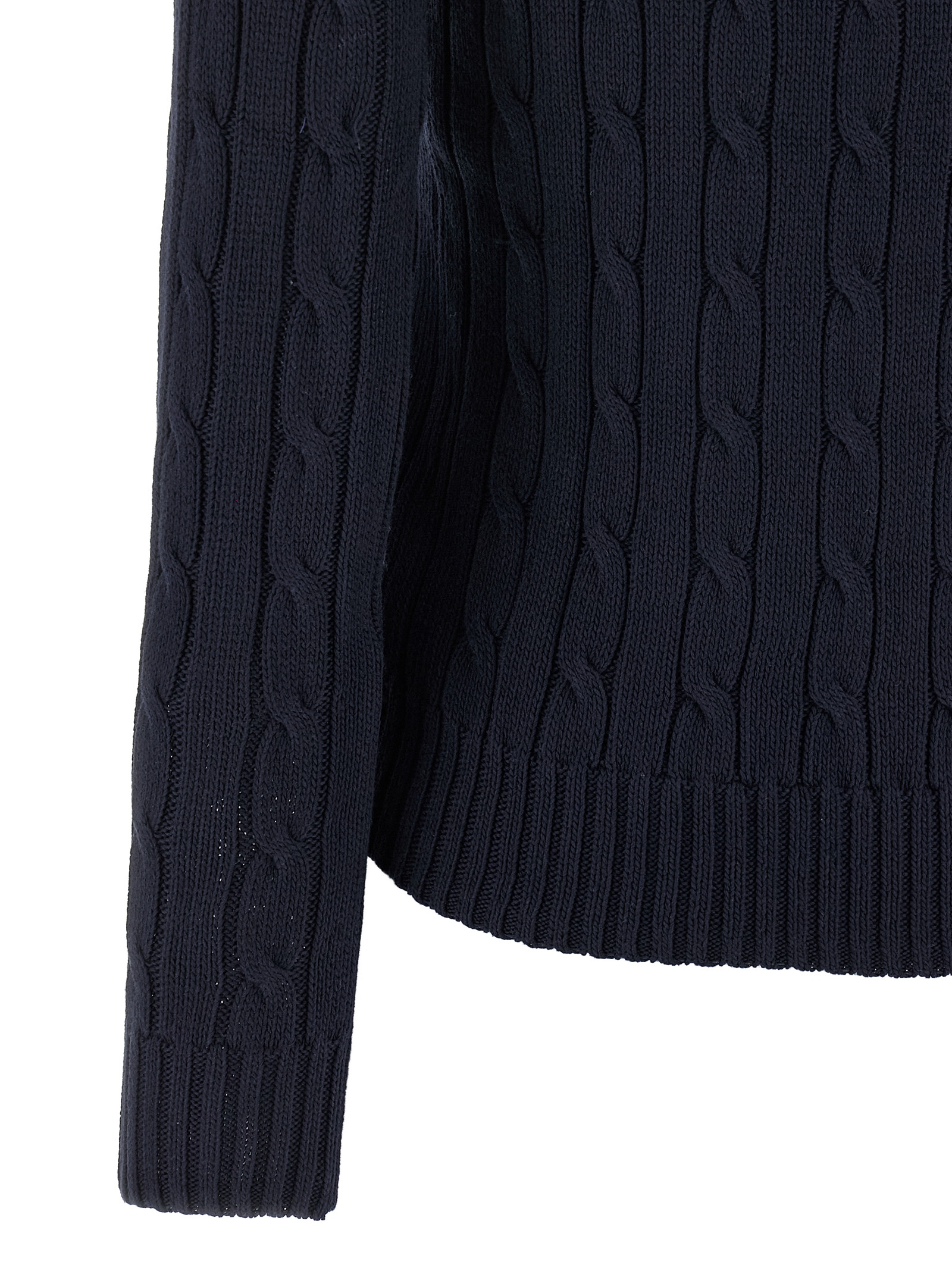 Blue Cotton Cardigan
