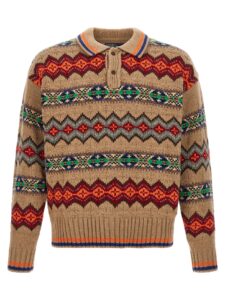 Multicolor Wool Cardigan