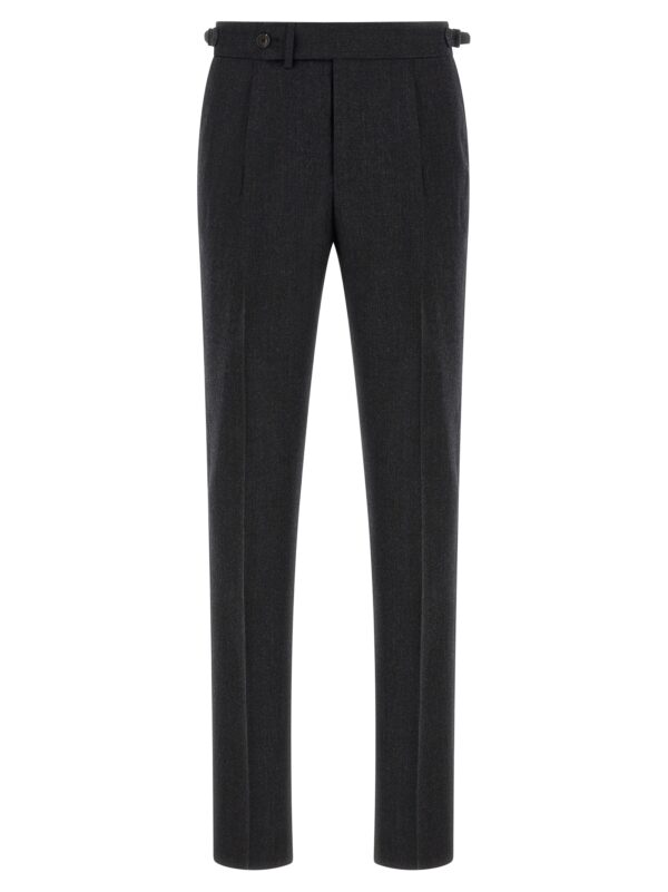 Gray Wool Dress Pants