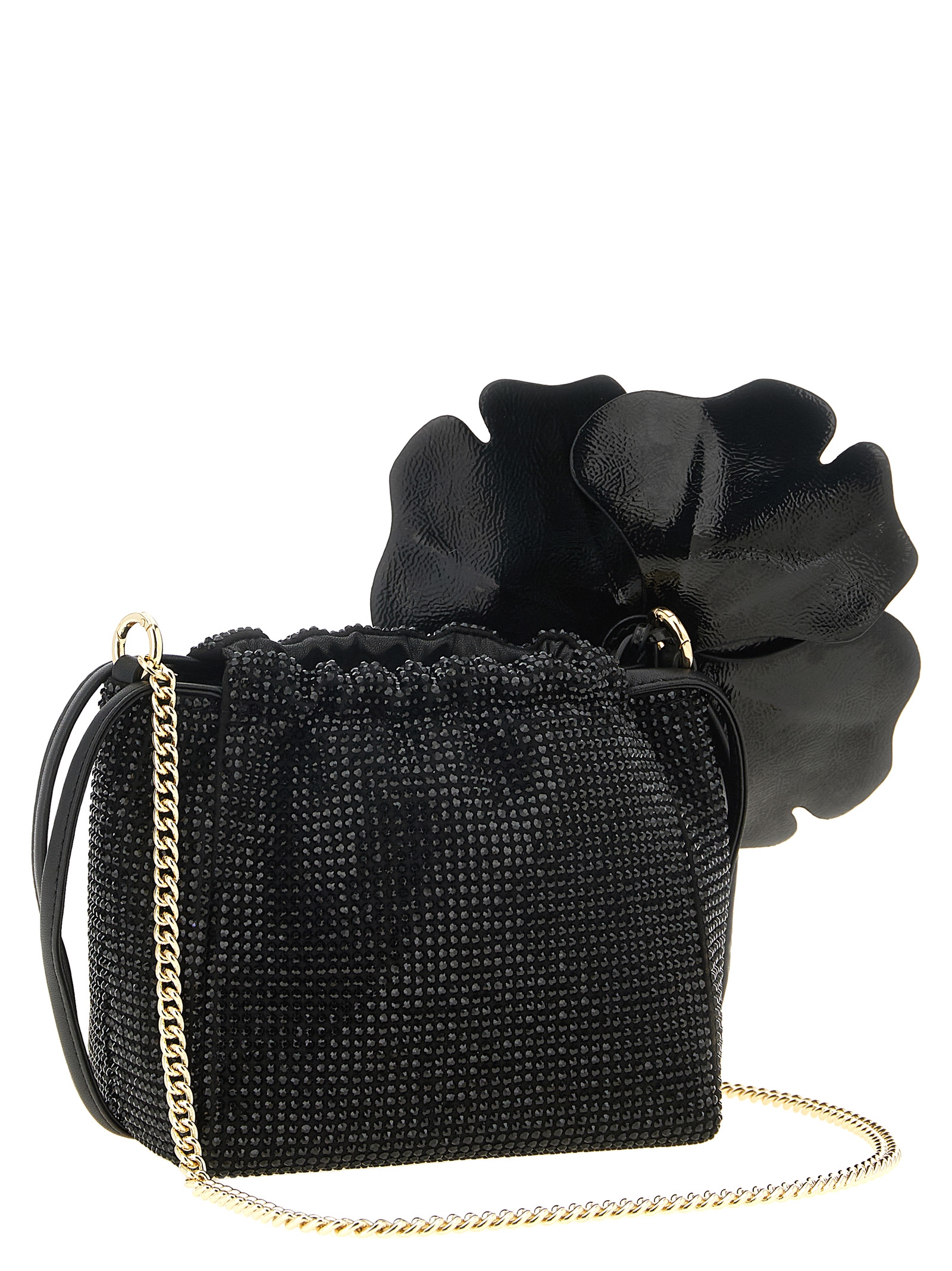Black Polyethylene Clutch Bag