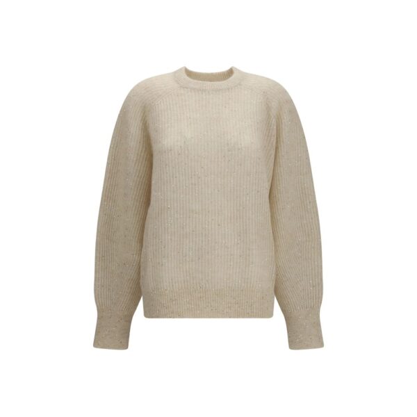 Beige Mohair Sweatshirt