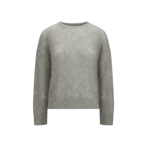 Gray Linen Sweatshirt