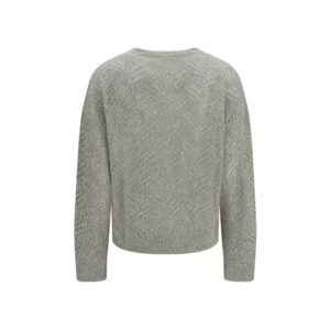 Gray Linen Sweatshirt
