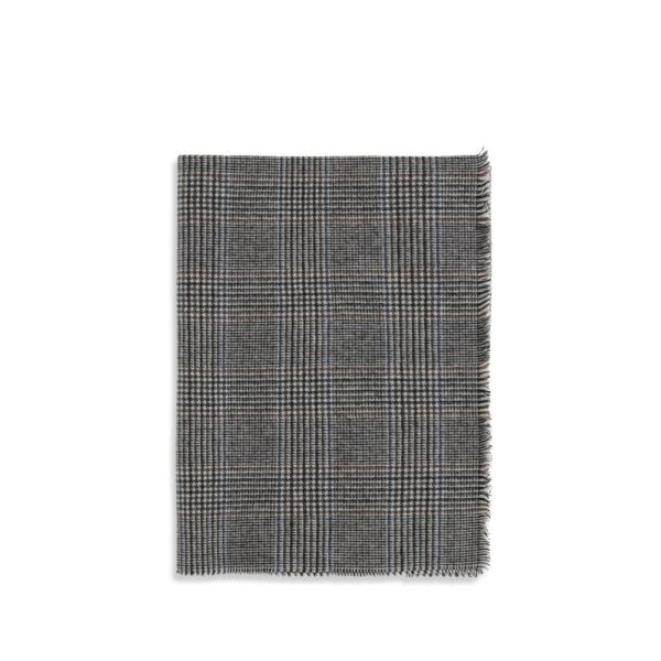 Gray Cashmere Foulard