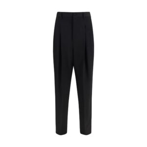 Black Wool Oves Aries Dress Pants