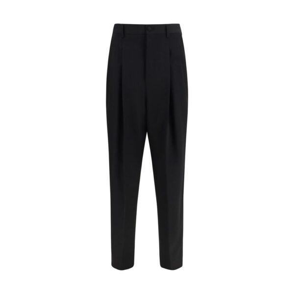 Black Wool Oves Aries Dress Pants