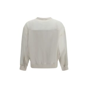 White Cotton Sweatshirt