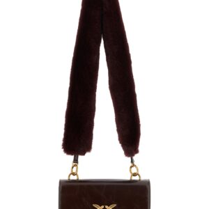 Bordeaux Calfskin Shoulder Bag