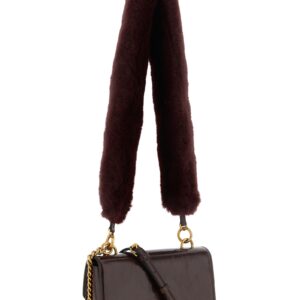 Bordeaux Calfskin Shoulder Bag