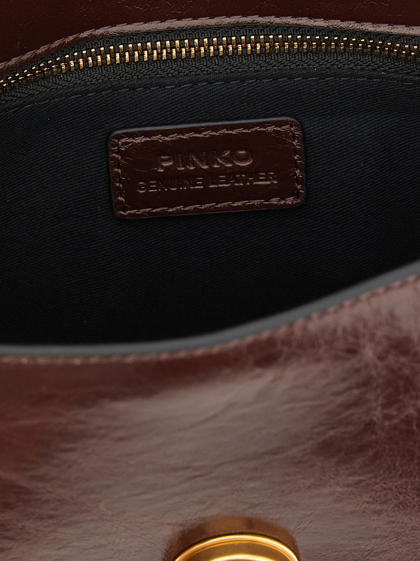 Bordeaux Calfskin Shoulder Bag