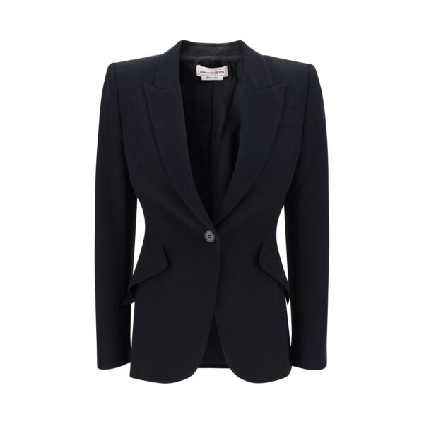 Black Acetate Blazer
