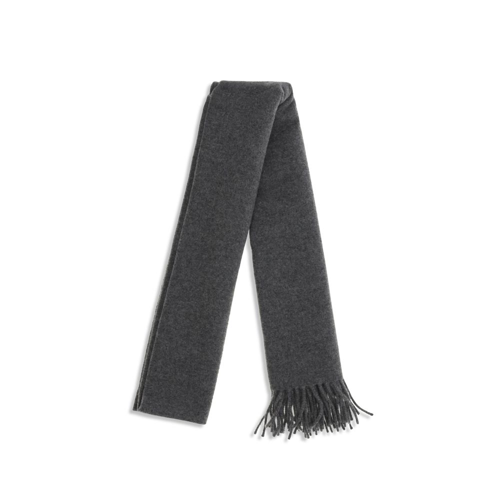 Gray Cashmere Scarf