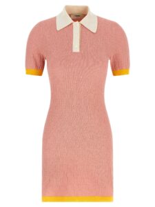 Multicolor Cotton Short Dress