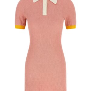 Multicolor Cotton Short Dress