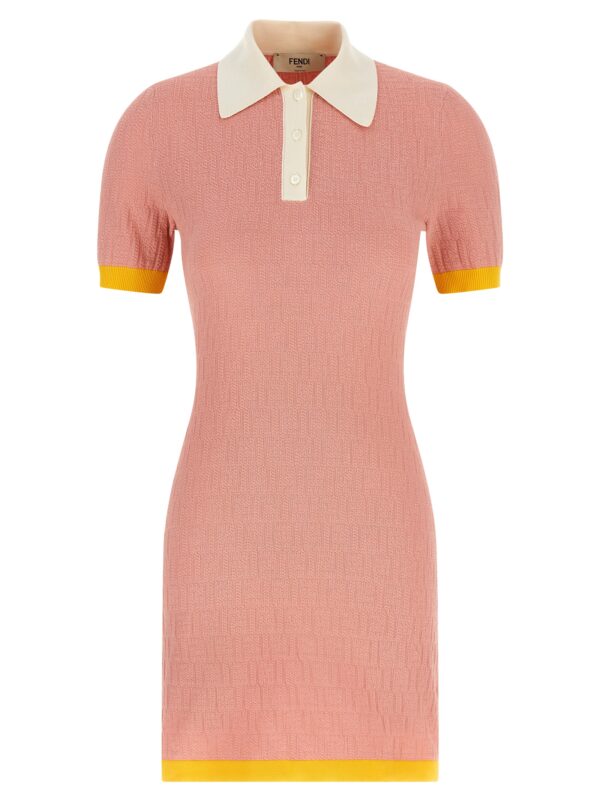 Multicolor Cotton Short Dress