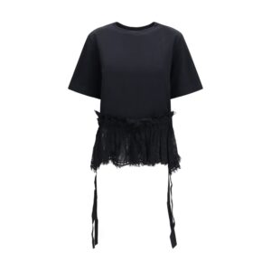Black Cotton T-Shirt