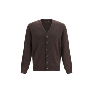Brown Cashmere Cardigan