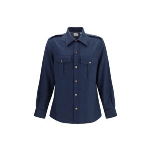 Blue Wool Oves Aries Shirt