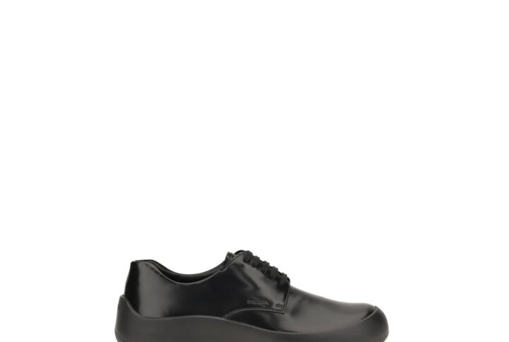White Calf Leather Bos Taurus Chunky Sneakers