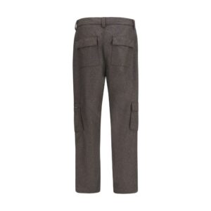 Brown Wool Oves Aries Cargo Pants