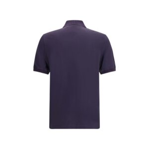 Purple Cotton Polo Shirt