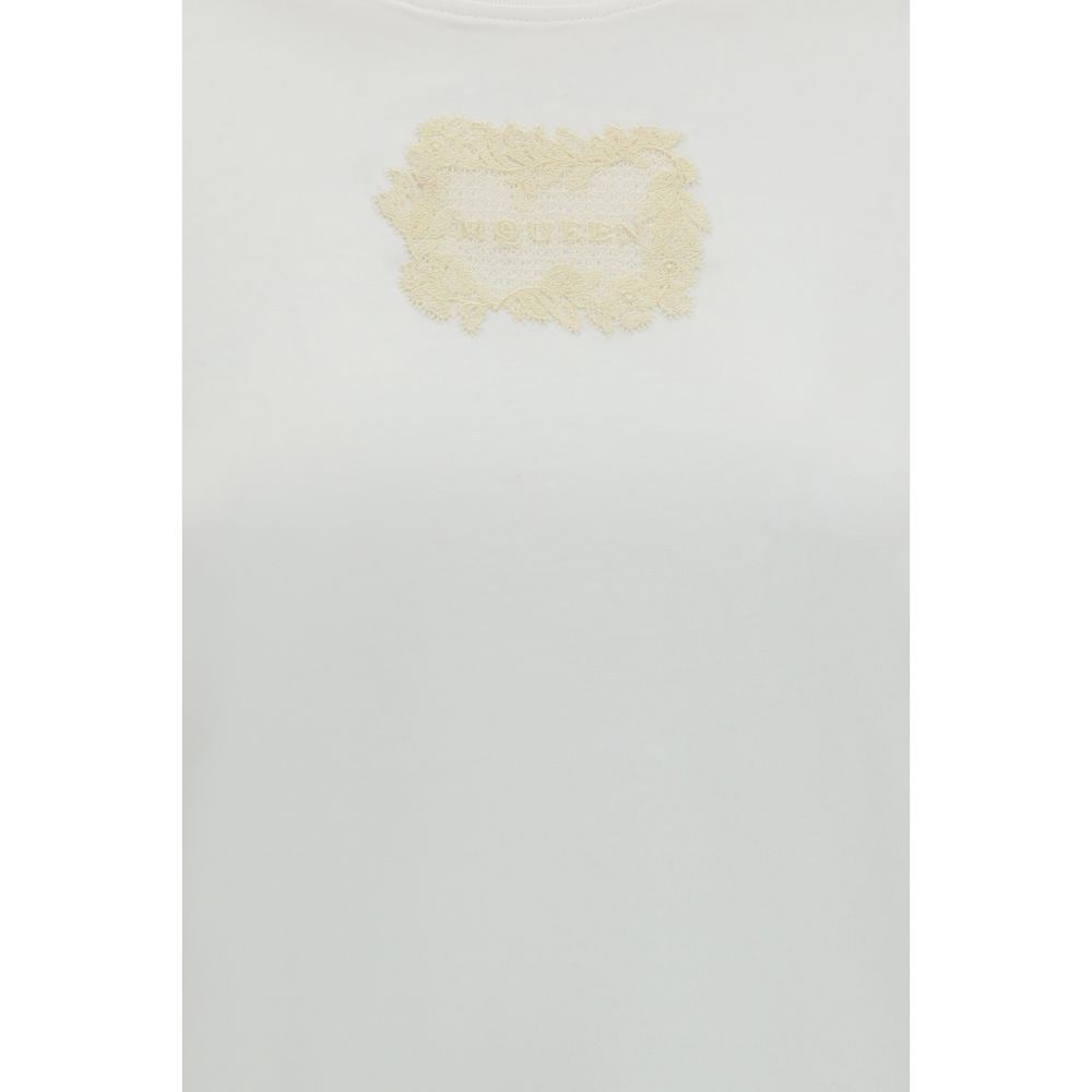 White Cotton T Shirt