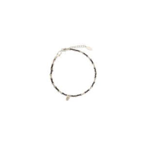 Brown Silver Bracelet