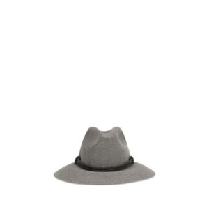 Gray Eco Fabric Fedora