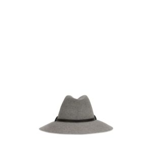 Gray Eco Fabric Fedora