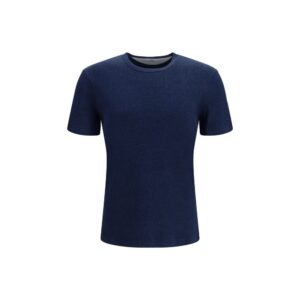 Blue Cotton T Shirt