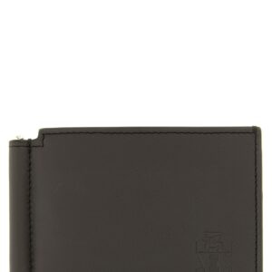 Brown Calfskin Money Clip