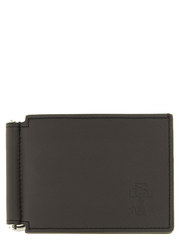 Brown Calfskin Money Clip