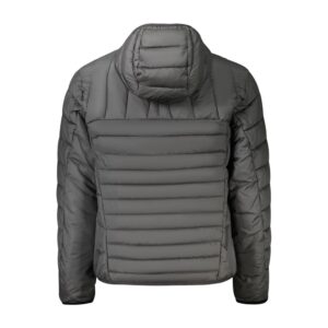 Black Polyester Men’s Jacket