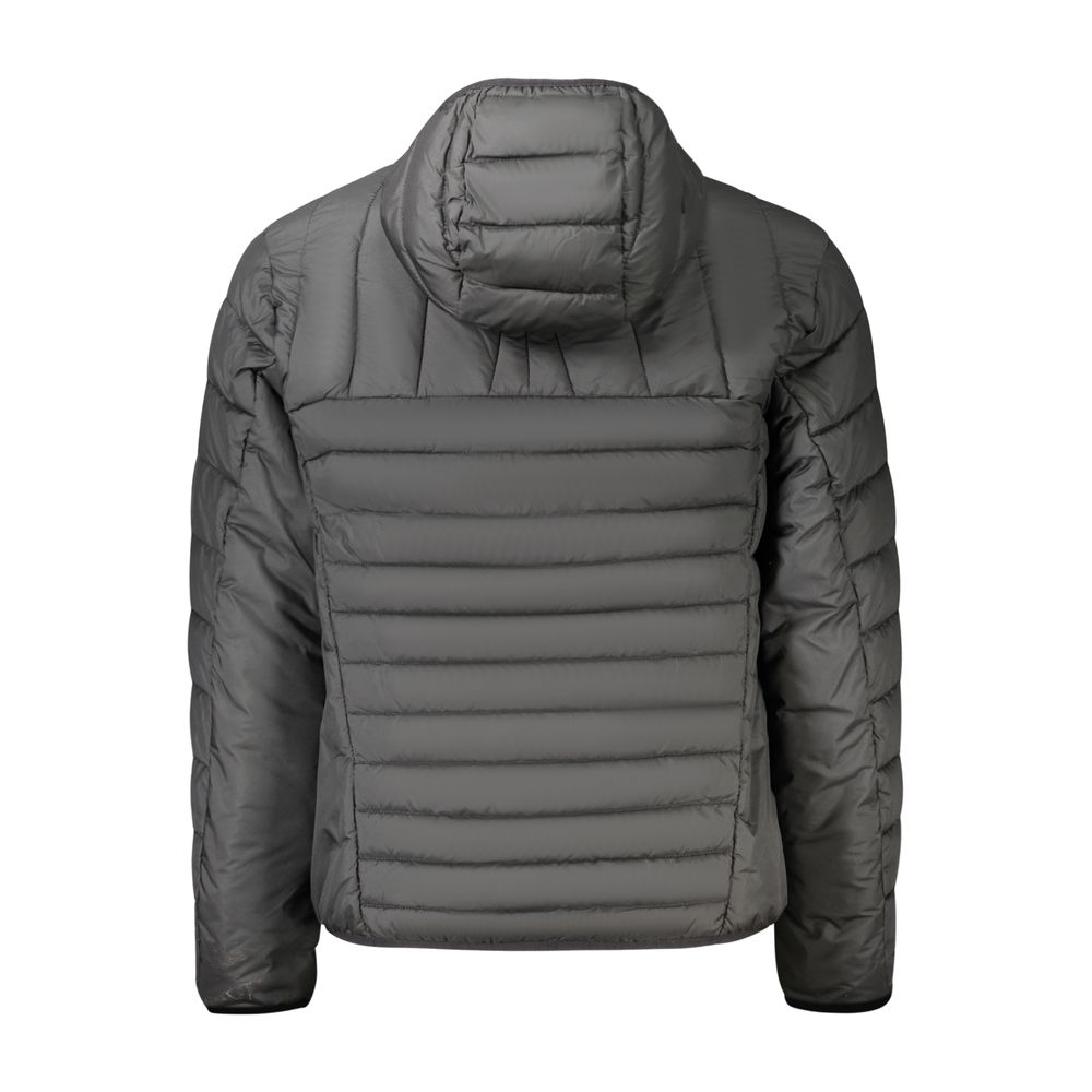 Black Polyester Men’s Jacket