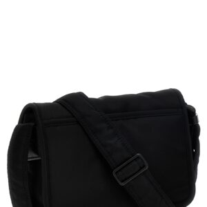 Black Polyamide Crossbody Bag
