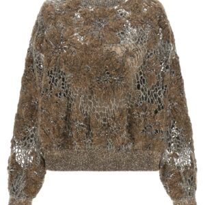 Beige Wool Cardigan