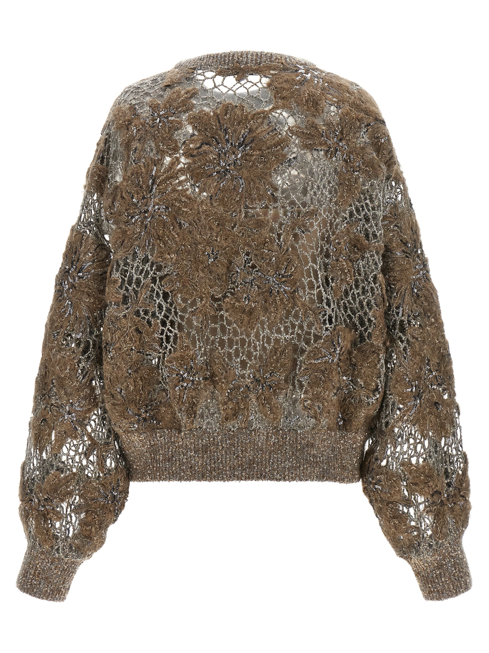 Beige Wool Cardigan