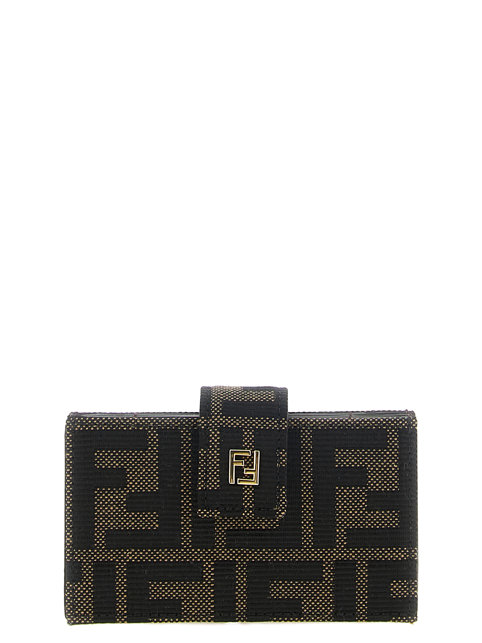 Brown Polyester Cardholder
