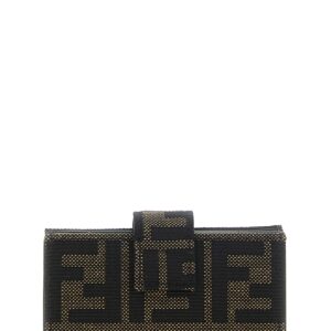 Brown Polyester Cardholder