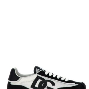 Bicolor Calfskin Athletic Sneakers
