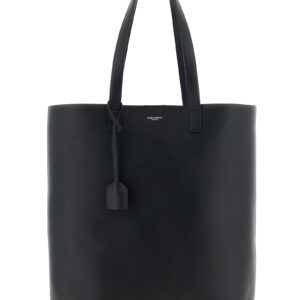 Black Calfskin Tote Bag