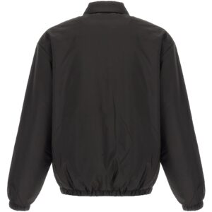 Black Recycled Polyamide Full Length Jacket