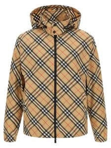 Beige Polyester Shell Jacket