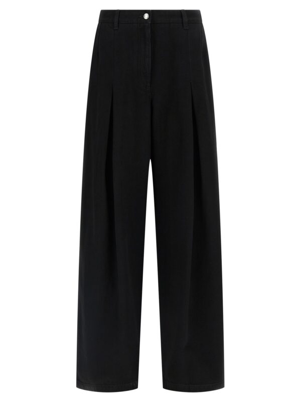 Black Cotton Jeans Denim