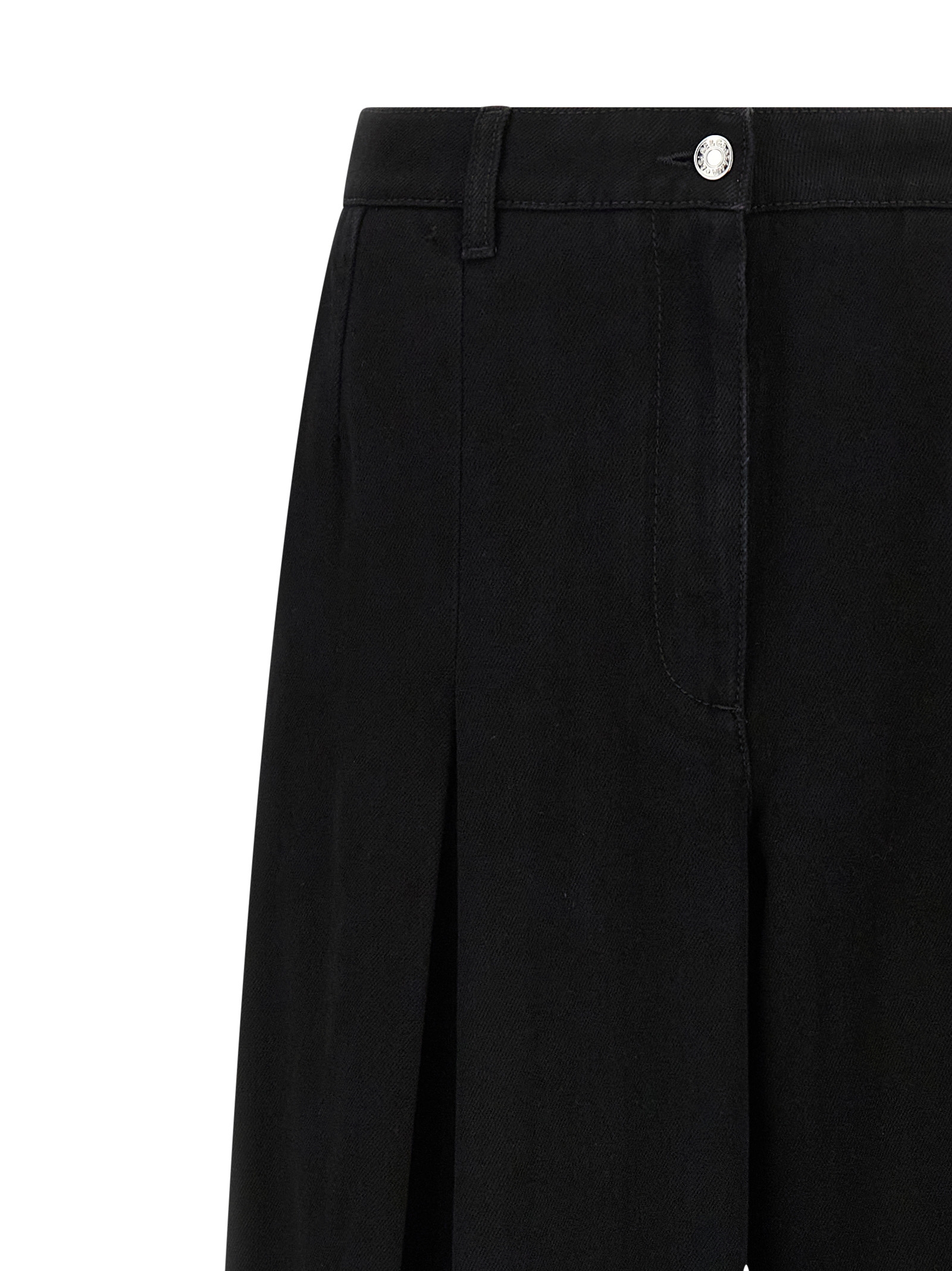Black Cotton Jeans Denim