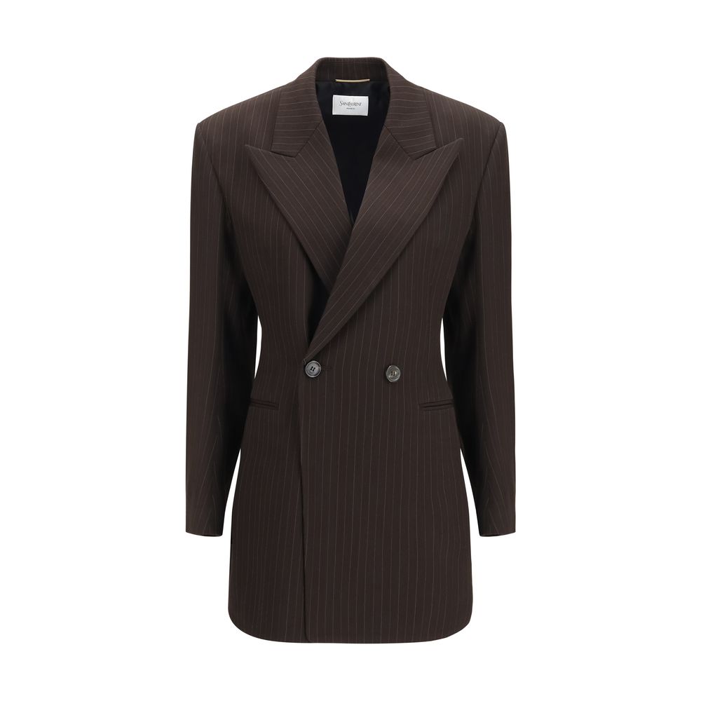 Brown Wool Oves Aries Full Length Jacket
