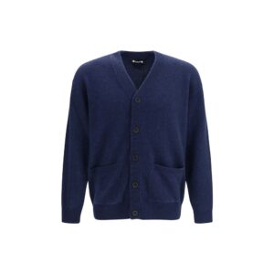 Blue Cashmere Cardigan