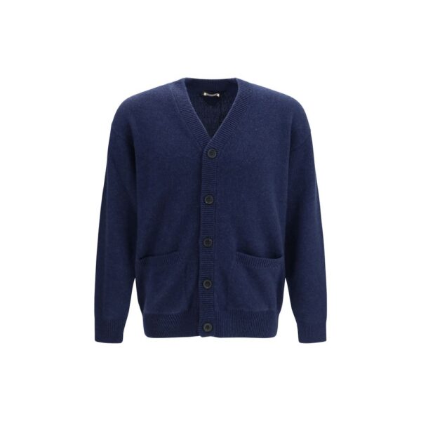 Blue Cashmere Cardigan