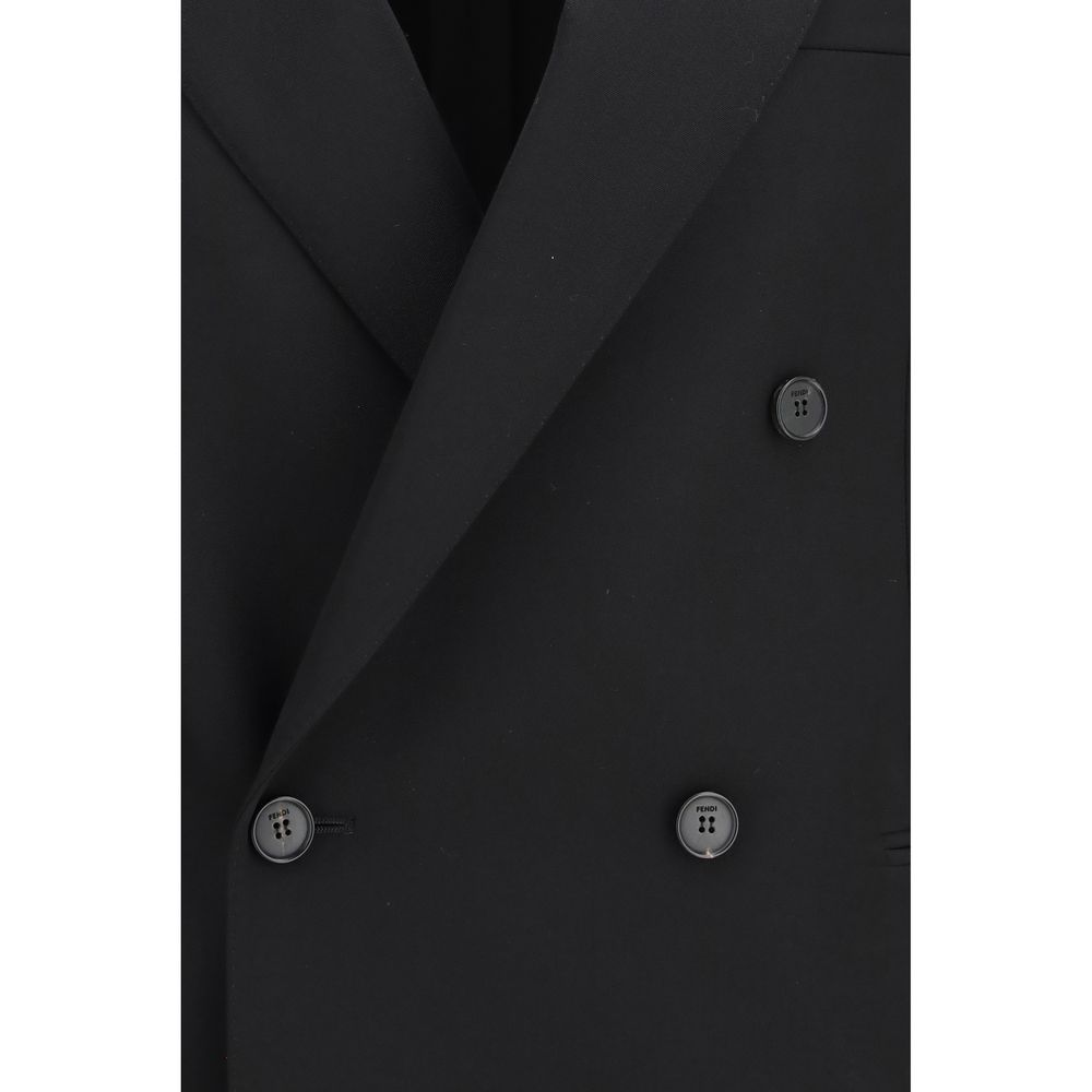 Black Wool Oves Aries Blazer