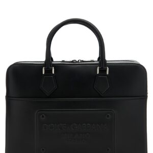 Black Lamb Leather Tote Bag